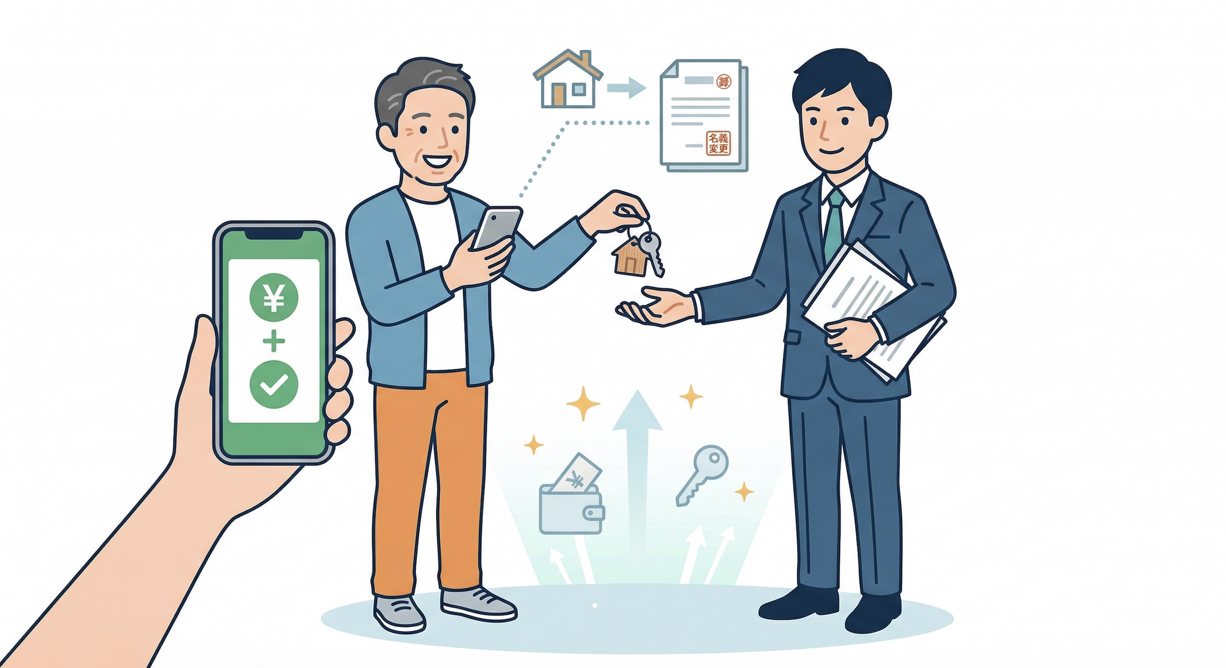 決済と引き渡し